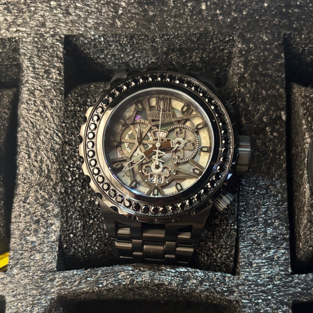Invicta Jason Taylor Men’s Watch 33989 – 52mm Black Stainless Steel